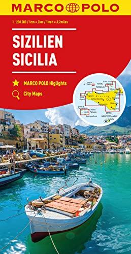 MARCO POLO Regionalkarte Italien 14 Sizilien 1:200.000