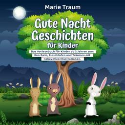 Gute Nacht Geschichten für Kinder ab 2 Jahren zum Vorlesen, Kuscheln, Einschlafen und Träumen: Das Einschlafritual mit liebevollen Illustrationen