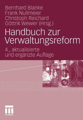 Handbuch Zur Verwaltungsreform (German Edition)