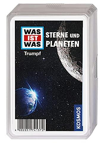 KOSMOS 741372 was ist was Sterne und Planeten, Trumpf Kartenspiel, was ist was Weltraum, Quartett für Kinder ab 8 Jahre