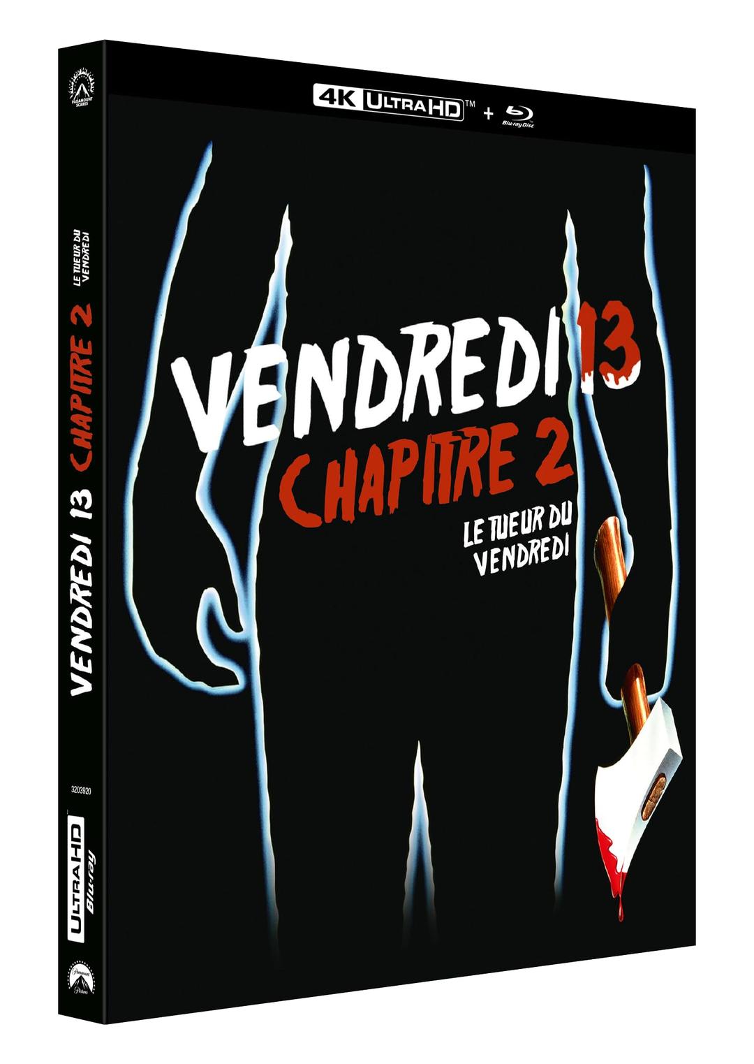 Vendredi 13 - chapitre 2 : le tueur du vendredi 4k ultra hd [Blu-ray] [FR Import]