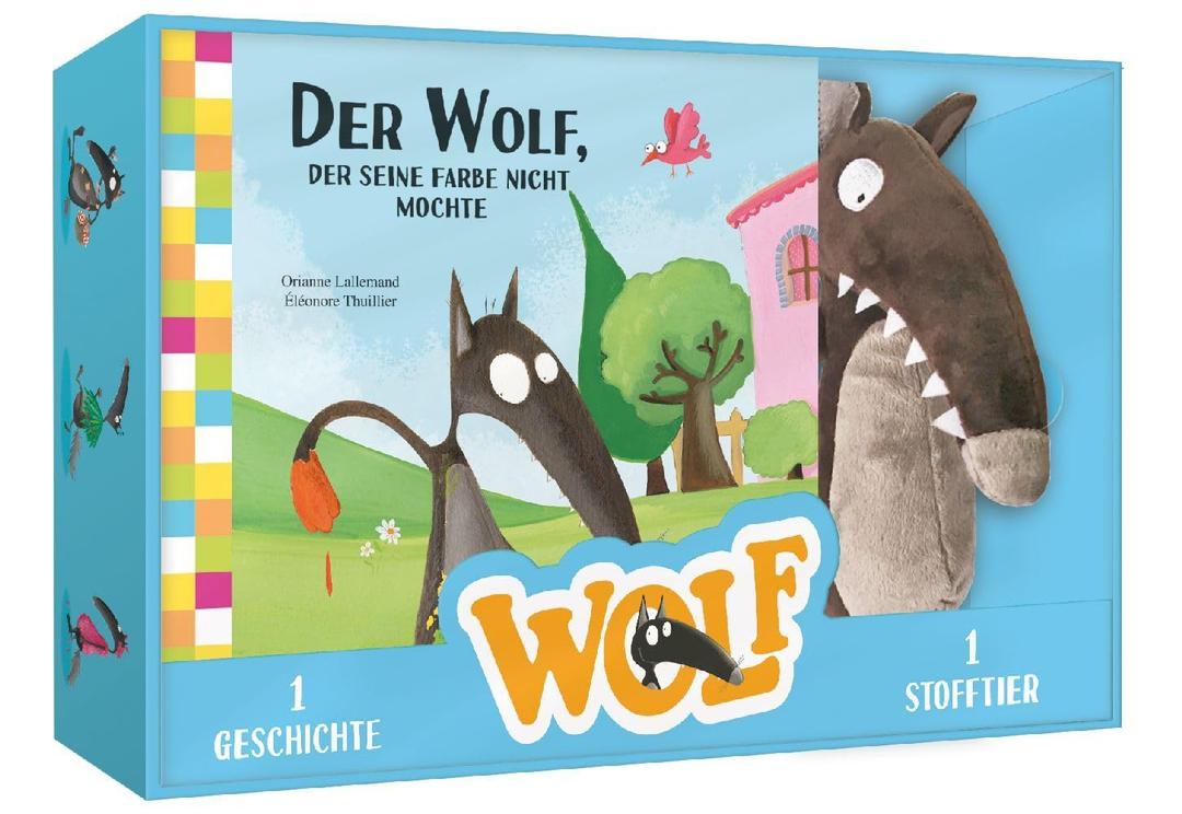 Meine Wolf-Box - mit Buch und Stofftier (Lobo)