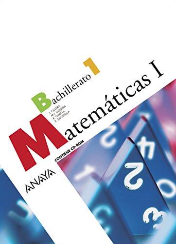 Matemáticas, 1 Bachillerato