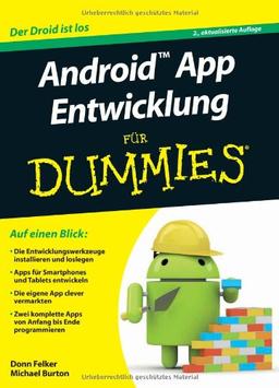 Android App Entwicklung für Dummies (Fur Dummies)