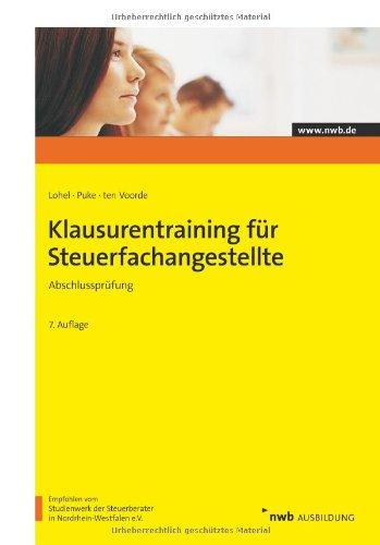 Klausurentraining für Steuerfachangestellte - Abschlussprüfung