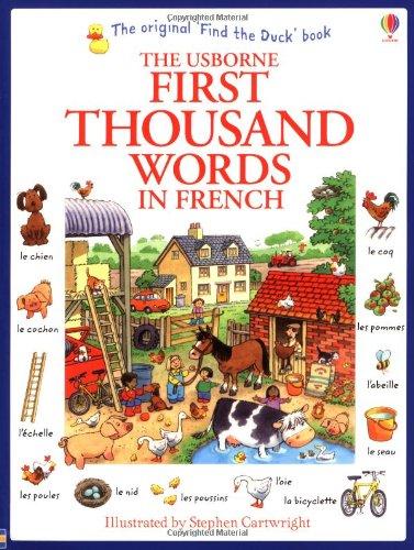 First Thousand Words in French (Usborne First Thousand Words)