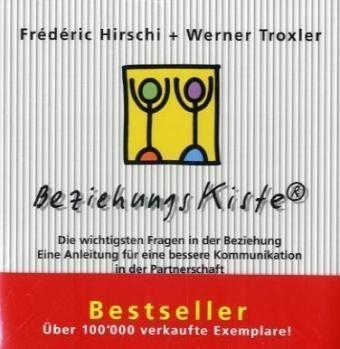 BeziehungsKiste. 32 Dialogkarten mit Begleitbuch: Die wichtigsten Fragen in der Beziehung. Eine Anleitung für eine bessere Kommunikation in der Partnerschaft