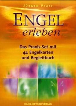 Engel erleben: Das Praxis-Set mit 44 Engelkarten und Begleitbuch