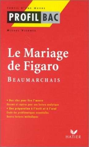 Le mariage de Figaro, Beaumarchais