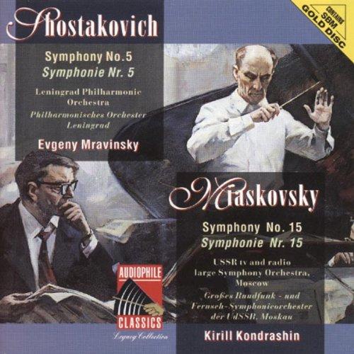 Shostakovich, Symphony No. 5 / Myaskovsky: Symphony No. 15