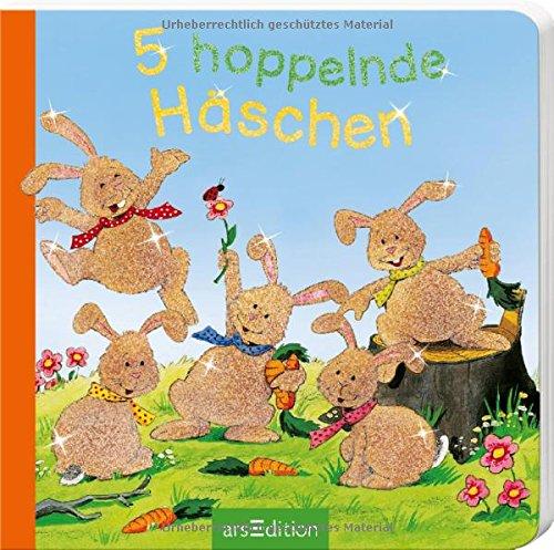 5 hoppelnde Häschen (5er Mini)