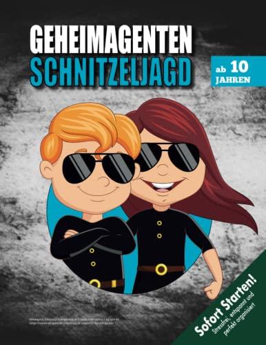 Geheimagenten Schnitzeljagd Kindergeburtstag ab 10 Jahren: Kreativ geplante Schatzsuche mit lustigen Hinweisen und spannender Fallermittlung mit Fußspuren & Fingerabdrücke lesen (Bravo Schatzsuche)