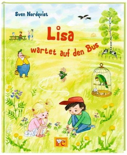 Lisa wartet auf den Bus