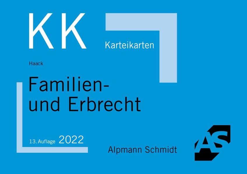 Karteikarten Familien- und Erbrecht (Karteikarten Zivilrecht)