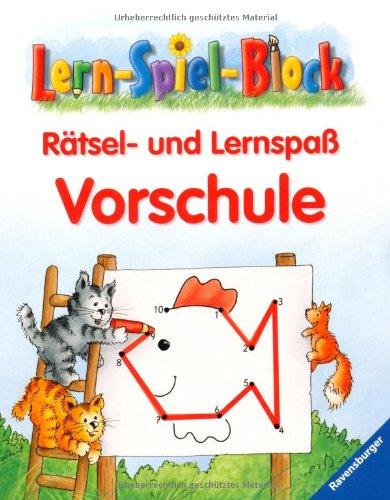 Lern-Spiel-Block: Rätsel- und Lernspaß Vorschule