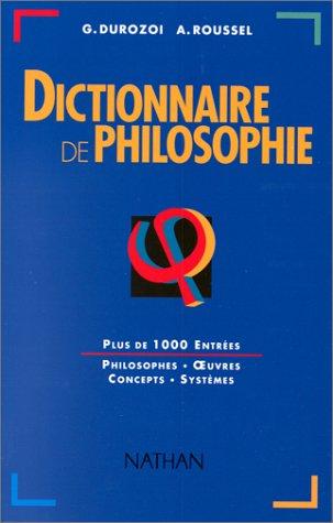 Dictionnaire de philosophie