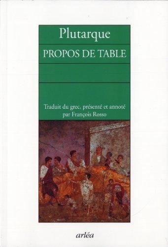 Propos de table