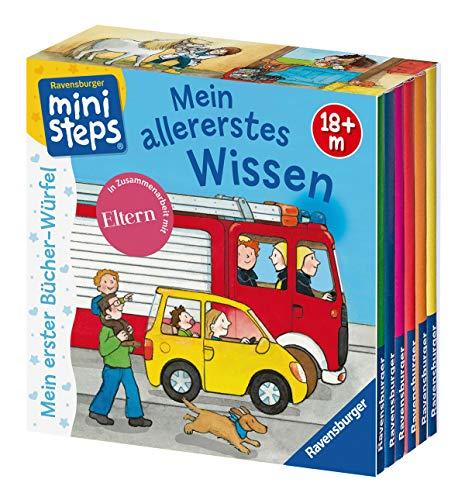 Mein erster Bücher-Würfel: Mein allererstes Wissen (Bücher-Set): Ab 18 Monaten (ministeps Bücher)