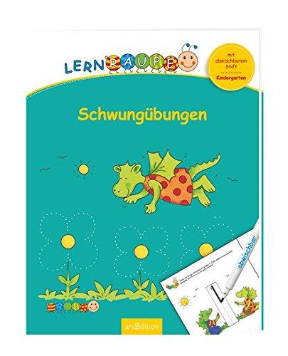 Lernraupe - Schwungübungen: Mit abwischbarem Stift (Kindergarten-Lernraupe)