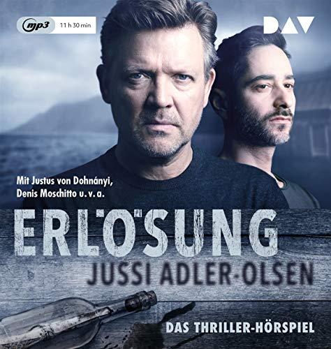 Erlösung. Carl Mørck, Sonderdezernat Q, Fall 3: Hörspiel mit Justus von Dohnányi, Denis Moschitto u.v.a. (1 mp3-CD)