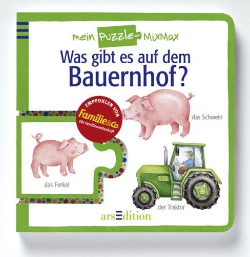 Was gibt es auf dem Bauernhof?: Mein Puzzle-MixMax