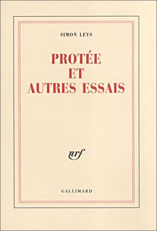 Protée et autres essais