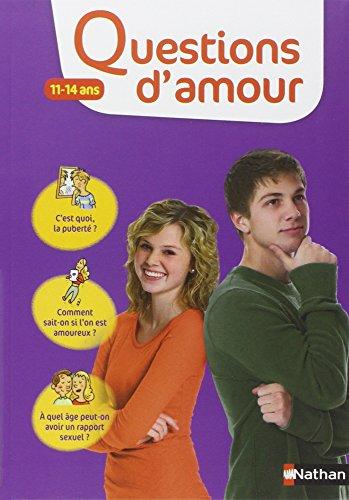 Questions d'amour : 11-14 ans