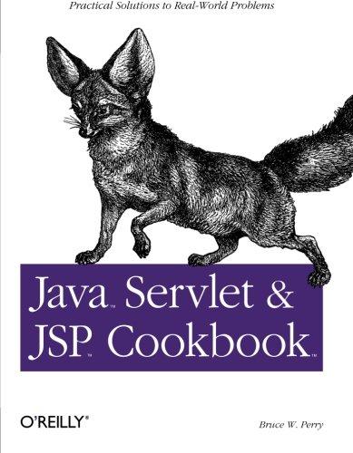 Java Servlet and JSP Cookbook