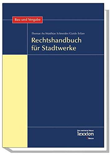 Rechtshandbuch für Stadtwerke