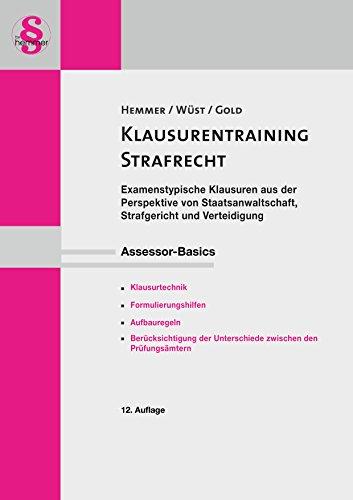 AssessorKlausurentraining - Strafrecht (Skripten - Strafrecht)