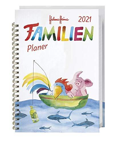 Helme Heine Familienplaner Buch A5 Kalender 2021