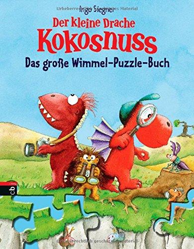 Der kleine Drache Kokosnuss - Das große Wimmel-Puzzle-Buch: Mit 5 Puzzleseiten