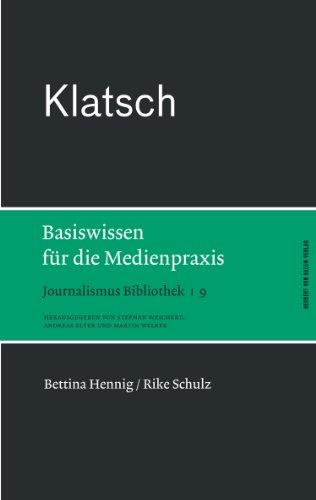 Klatsch. Basiswissen für die Medienpraxis