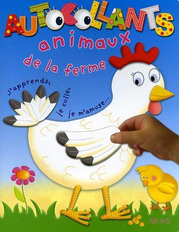 Animaux de la ferme : j'apprends, je colle, je m'amuse...