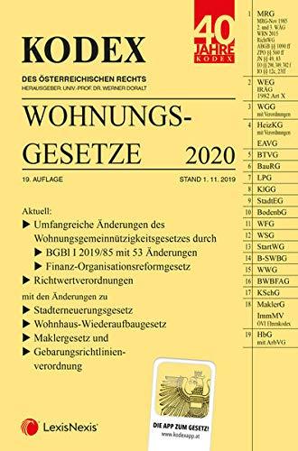 KODEX Wohnungsgesetze 2020