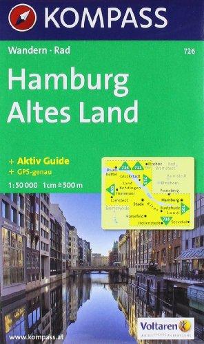 Hamburg - Altes Land 1 : 50 000: Wanderkarte mit Kurzführer und Radwegen. GPS-genau / Aktiv Guide