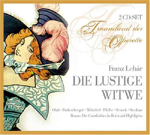 Franz Lehar: Die lustige Witwe (Operette) (Gesamtaufnahme) (2 CD)