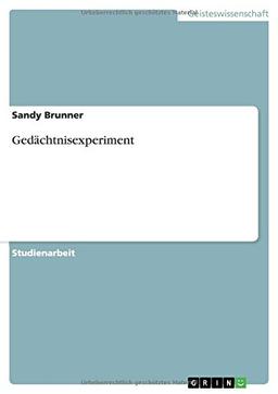 Gedächtnisexperiment