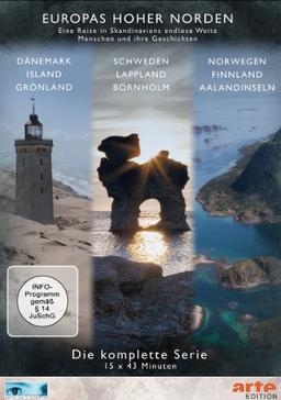 Europas Hoher Norden (Box, 6 DVDs im Schuber): Schweden, Lappland, Bornholm, Dänemark, Island, Grönland, Norwegen, Finnland und die Ålandinseln