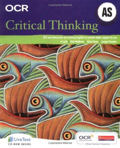 OCR A Level Critical Thinking Student Book (AS)