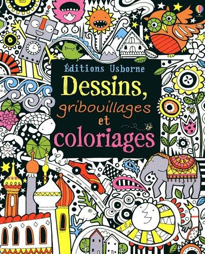 Dessins, gribouillages et coloriages