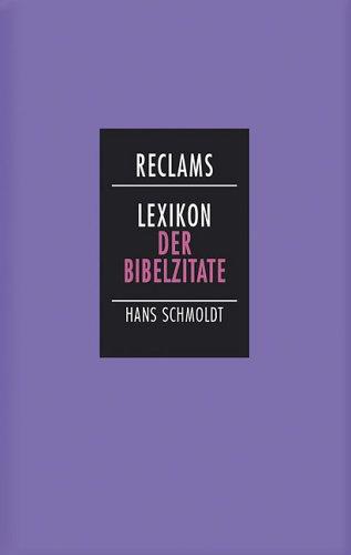 Reclams Lexikon der Bibelzitate