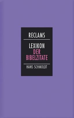 Reclams Lexikon der Bibelzitate