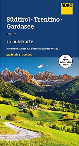 ADAC Urlaubskarte Italien: Südtirol, Trentino, Gardasee 1:200.000