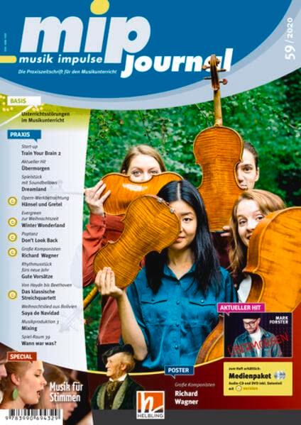 mip-Journal 59/2020: Die Praxiszeitschrift für den Muasikunterricht der 5. bis 10. Jahrgangsstufe (mip-journal: Die Praxiszeitschrift für den Musikunterricht der 5. bis 10. Jahrgangsstufe)