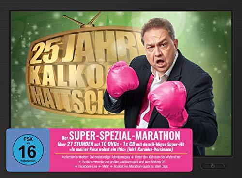 Kalkofes Mattscheibe - 25-Jahre: Der Super-Spezial-Marathon (10 Discs + Audio-CD)