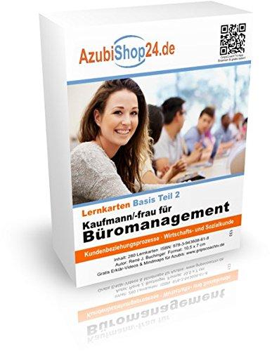 AzubiShop24.de Basis-Lernkarten Kaufmann / Kauffrau für Büromanagement Teil 2: Erfolgreiche Prüfungsvorbereitung auf die Abschlussprüfung Teil 2