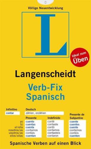 Langenscheidt Verb-Fix Spanisch - Verb-Fix (Langenscheidt Verb-Fixe)