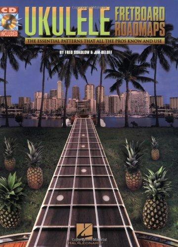 Ukulele Fretboard Roadmaps Uke Book/Cd