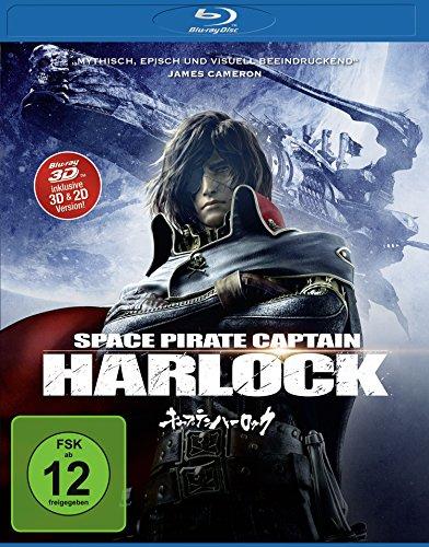 Space Pirate Captain Harlock  (inkl. 2D-Version) [3D Blu-ray]